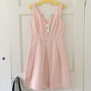 J Crew pale pink dress.